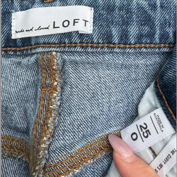 Loft Curvy 90's Straight Jean 25 - Picture 4 of 4